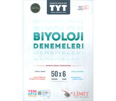 TYT Biyoloji 50x6 Denemeleri Limit Yayınları