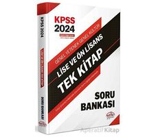 2024 Editör KPSS Lise ve Önlisans Tek Kitap Soru Bankası
