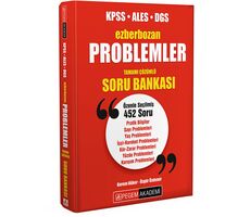 Ezberbozan KPSS ALES DGS Problemler Tamamı Çözümlü Soru Bankası