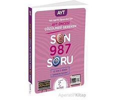 Karekök AYT Öncesi Çözülmesi Gereken Son 987 Soru Eşit Ağırlık Öğrencileri için