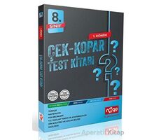 Nego 8.Sınıf Çek Kopar Test Kitabı 1.Dönem