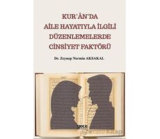 Kur’an’da Aile Hayatıyla İlgili Düzenlemelerde Cinsiyet Faktörü