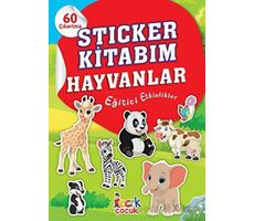 Hayvanlar - Sticker Kitabım - Kolektif - Bıcırık Yayınları