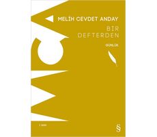 Bir Defterden - Melih Cevdet Anday - Everest Yayınları