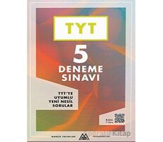 TYT 5 Deneme Sınavı Video Çözümlü Marsis Yayınları