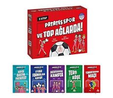 Patatesspor ve Top Ağlarda (5 Kitap+Soru Kitapçığı) - Yusuf Asal - Nesil Çocuk Yayınları