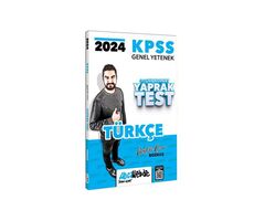 HocaWebde 2024 KPSS Türkçe Yaprak Test