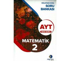 Çağrışım AYT Matematik-2 Kolaydan Zora Soru Bankası