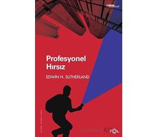 Profesyonel Hırsız - Edwin H. Sutherland - Fol Kitap