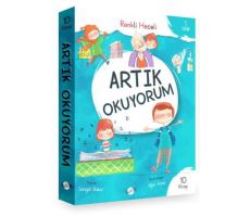 1. Sınıf - Artık Okuyorum 10 Kitap (Renkli HECELİ) - Kolektif - Kukla Yayınları