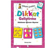 Dikkatli Çocuklar Dikkat Geliştirme 3+ Yaş - Zekeriya Guter - Kukla Yayınları