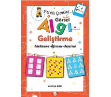 Meraklı Çocuklar Görsel Algı Geliştirme 6+ Yaş - Zekeriya Guter - Kukla Yayınları