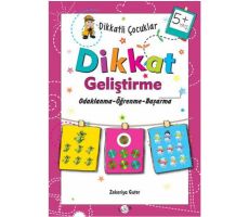 Dikkatli Çocuklar Dikkat Geliştirme 5+ Yaş - Zekeriya Guter - Kukla Yayınları