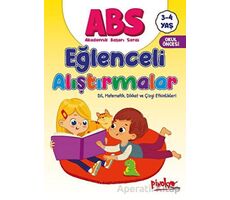 ABS 3-4 Yaş Eğlenceli Alıştırmalar - Buçe Dayı - Pinokyo Yayınları