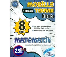 8.Sınıf 1.Dönem Matematik Tekrar Kitabı (Kampanyalı) Mobil Yayıncılık