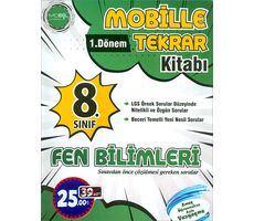 8.Sınıf 1.Dönem Fen Bilimleri Tekrar Kitabı (Kampanyalı) Mobil Yayıncılık