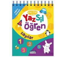 Yaz Sil Öğren (Sayılar) - Kolektif - Çamlıca Çocuk Yayınları