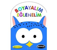 Boyayalım Eğlenelim Baykuş - Kolektif - Parıltı Yayınları