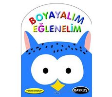 Boyayalım Eğlenelim Baykuş - Kolektif - Parıltı Yayınları