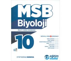 10.Sınıf Biyoloji MSB Multi Soru Bankası Eğitim Vadisi