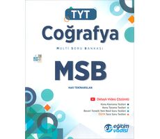 TYT Coğrafya MSB Multi Soru Bankası Eğitim Vadisi