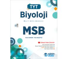TYT Biyoloji MSB Multi Soru Bankası Eğitim Vadisi Yayınları