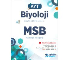AYT Biyoloji Multi Soru Bankası MSB Eğitim Vadisi Yayınları