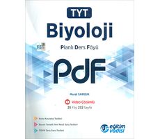 TYT Biyoloji PDF Planlı Ders Föyü Eğitim Vadisi Yayınları