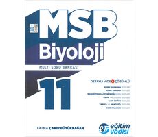 11.Sınıf Biyoloji MSB Multi Soru Bankası Eğitim Vadisi Yayınları