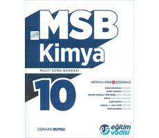 10.Sınıf Kimya MSB Multi Soru Bankası Eğitim Vadisi