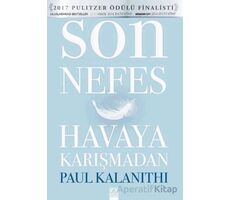 Son Nefes - Paul Kalanithi - Altın Kitaplar