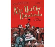 Alis Harfler Diyarında - Roland Topor - İmge Kitabevi Yayınları