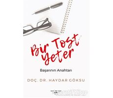 Bir Tost Yeter - Haydar Göksu - Sokak Kitapları Yayınları