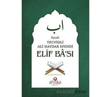 Tecvidli Ali Haydar Efendi Elif Bası (Yeşil) - Kolektif - Ahıska Yayınevi