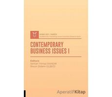 Contemporary Business Issues I (AYBAK 2021 Mart) - Serkan Yılmaz Kandır - Akademisyen Kitabevi