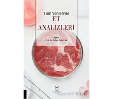 Tüm Yönleriyle Et Analizleri - Kolektif - Akademisyen Kitabevi