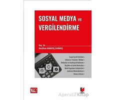 Sosyal Medya ve Vergilendirme - Neslihan Karataş Durmuş - Adalet Yayınevi