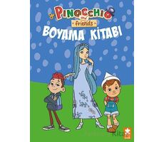 Pinocchio and Friends - Boyama Kitabı 1 - Kolektif - Eksik Parça Yayınları