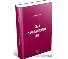 Ceza Yargılamasında Jüri - Bedirhan Erdem - Adalet Yayınevi