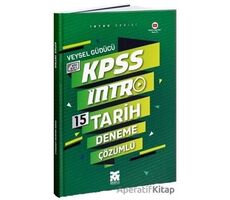 KPSS İntro 15 Tarih Deneme Çözümlü Modus Yayınları