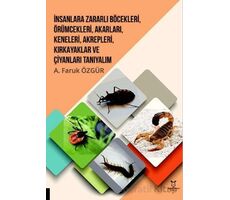 İnsanlara Zararlı Böcekleri, Örümcekleri, Akarları, Keneleri, Akrepleri, Kırk Ayaklar ve Çıyanları T