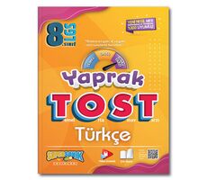 8.Sınıf Türkçe Yaprak Tost Süpersonik Yayınları