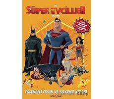 DC Süper Evciller Takımı - Eğlenceli Oyun ve Boyama Kitabı - Rachel Chlebowski - Beta Kids