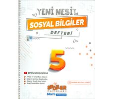 5.Sınıf Yeni Nesil Sosyal Bilgiler Defteri Spoiler Yayınları