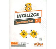 8.Sınıf LGS İngilizce Tamamlama Testi Spoiler Yayınları