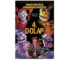 Freddynin Pizza Dükkanında Beş Gece - 4. Dolap Çizgi Roman - Scott Cawthon - Olimpos Çocuk