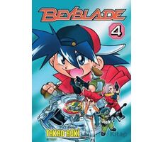 Beyblade Cilt 4 - Takao Aoki - Komikşeyler Yayıncılık