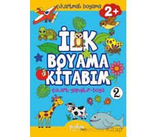 Çıkartmalı İlk Boyama Kitabım - 2 (2+ Yaş) - Buçe Dayı - Pinokyo Yayınları