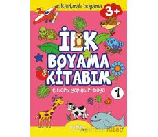 Çıkartmalı İlk Boyama Kitabım - 1 (3+ Yaş) - Buçe Dayı - Pinokyo Yayınları