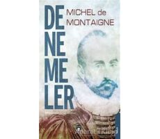 Denemeler (Tam Metin) - Michel de Montaigne - Dorlion Yayınları